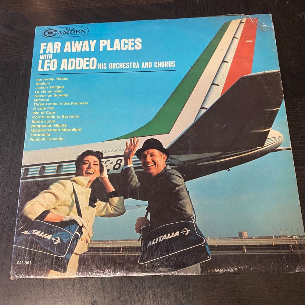 Leo Addeo And His Orchestra And Chorus - Far Away Places (LP, Album)